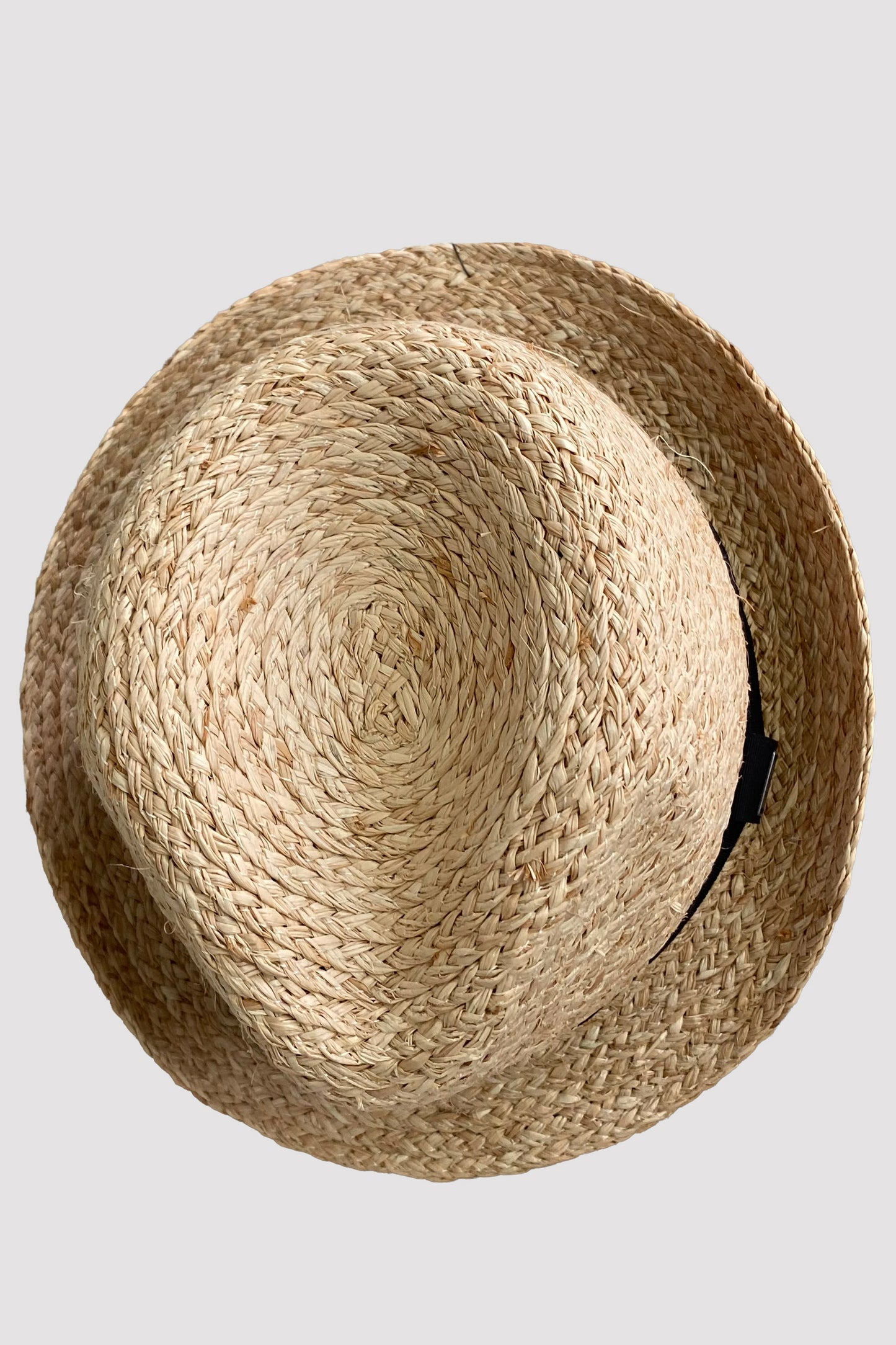 Barts Sombrero Grayden color natural y cinta negra