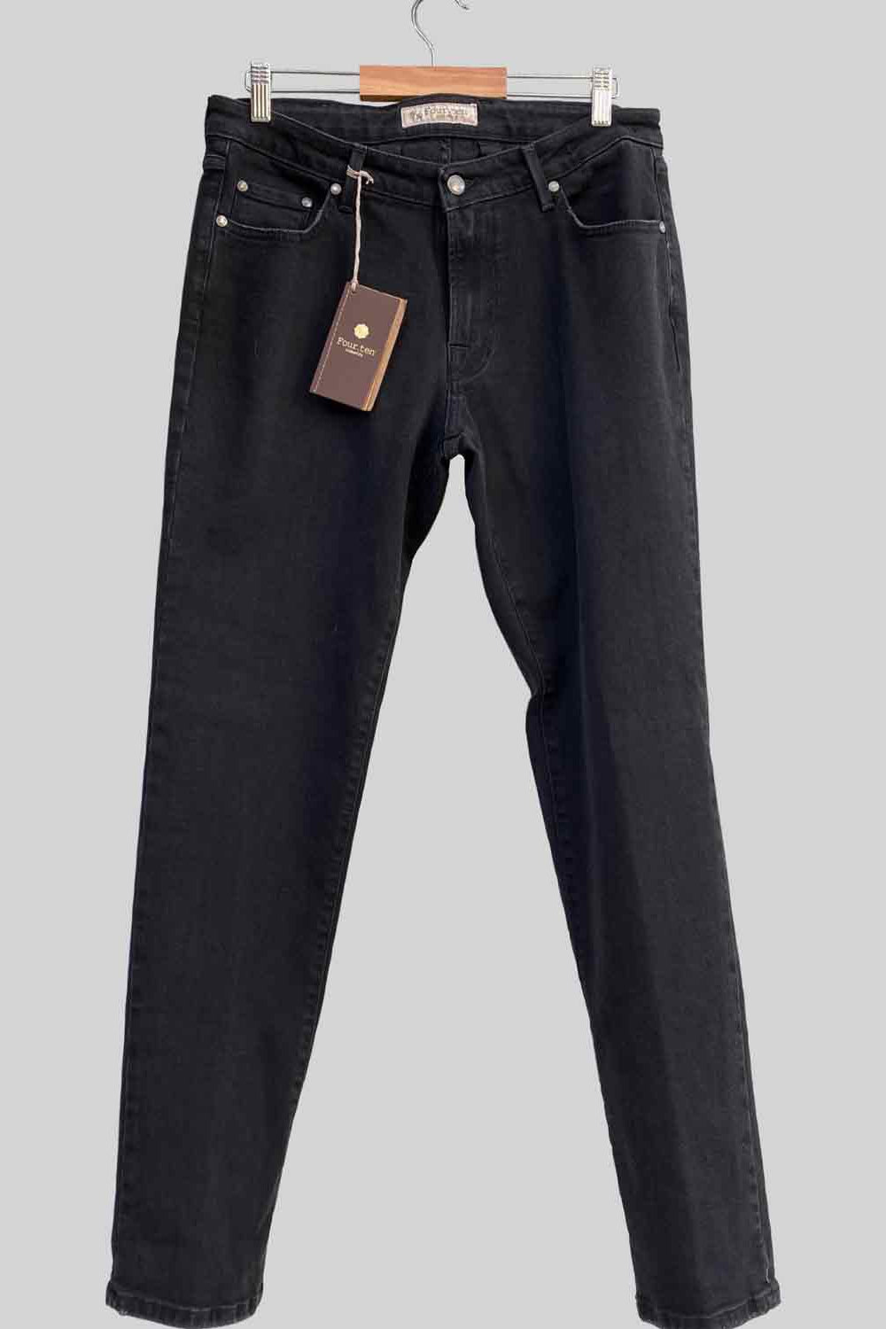 Fourten jean color negro