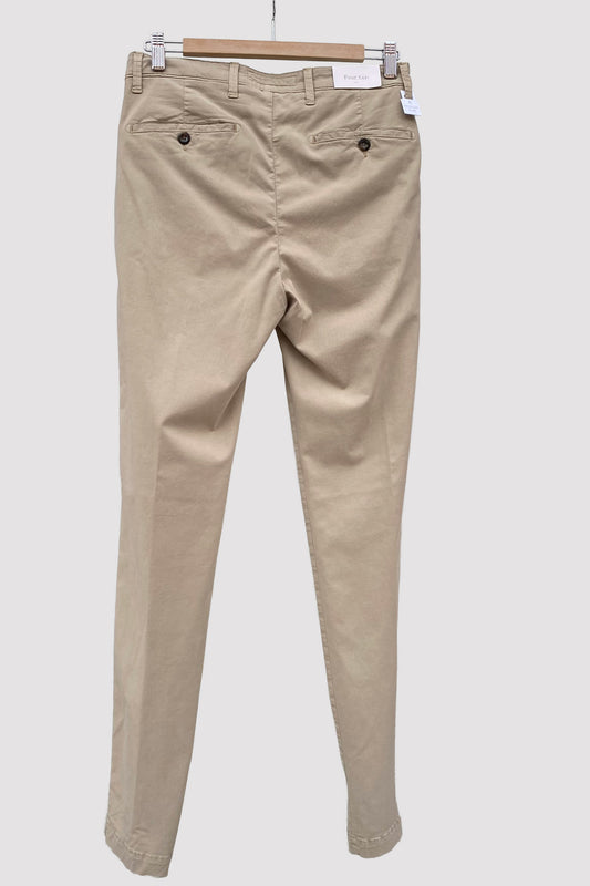 Four.ten Pantalón chino con pinza camel