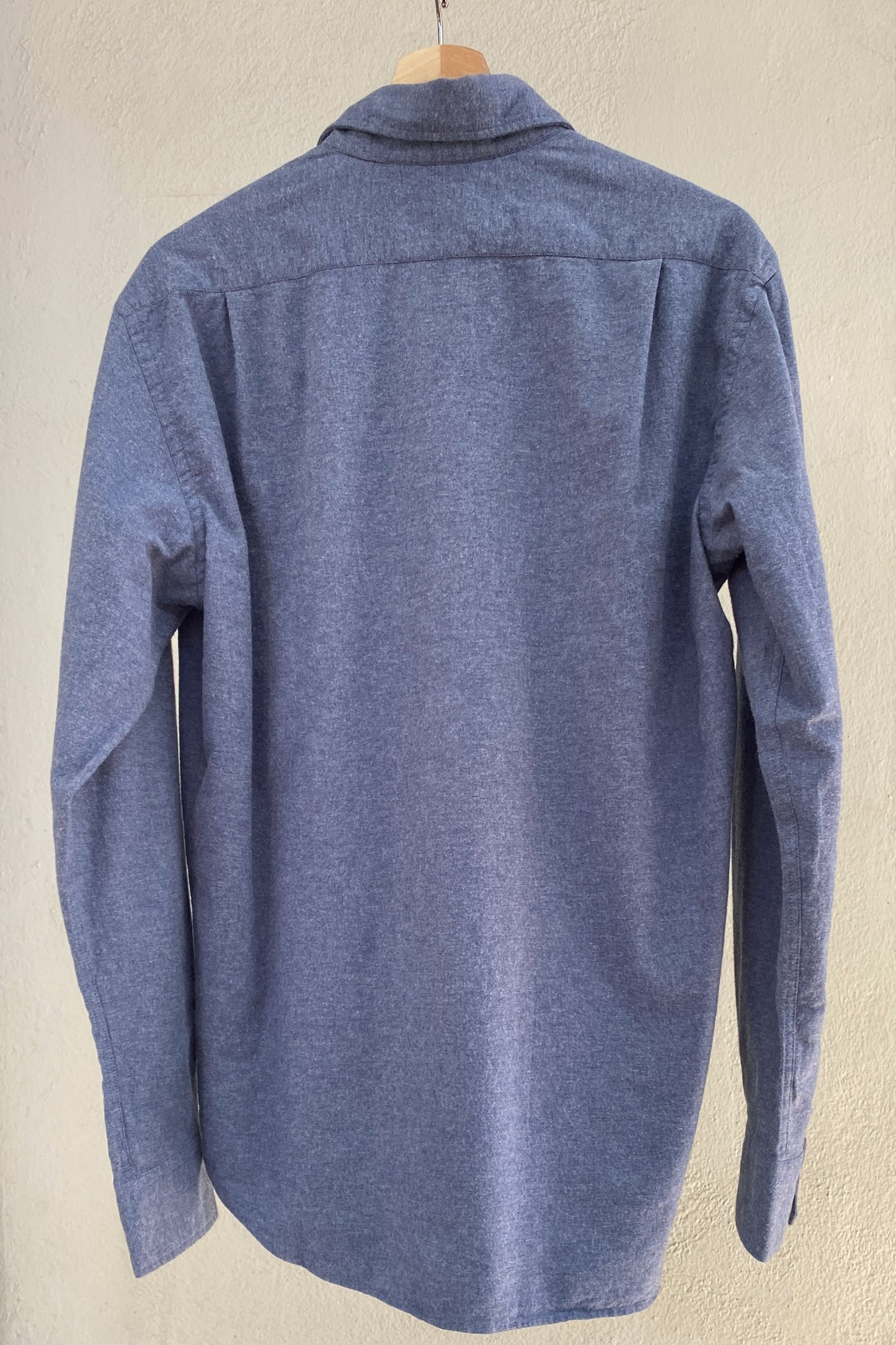 Hartford Camisa azul de franela