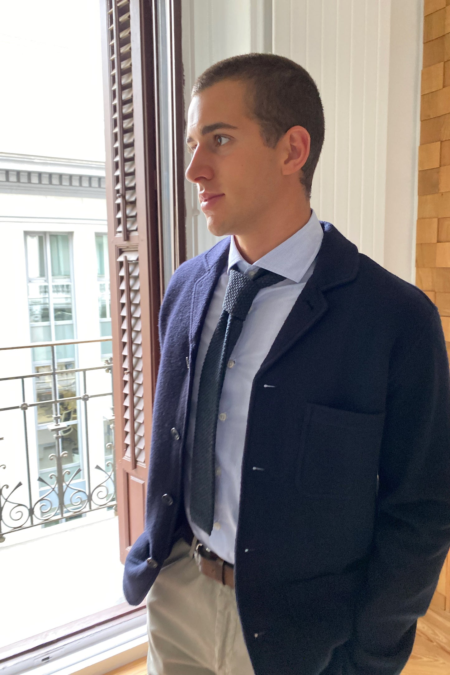 Hartford Chaqueta estilo austríaca dark navy