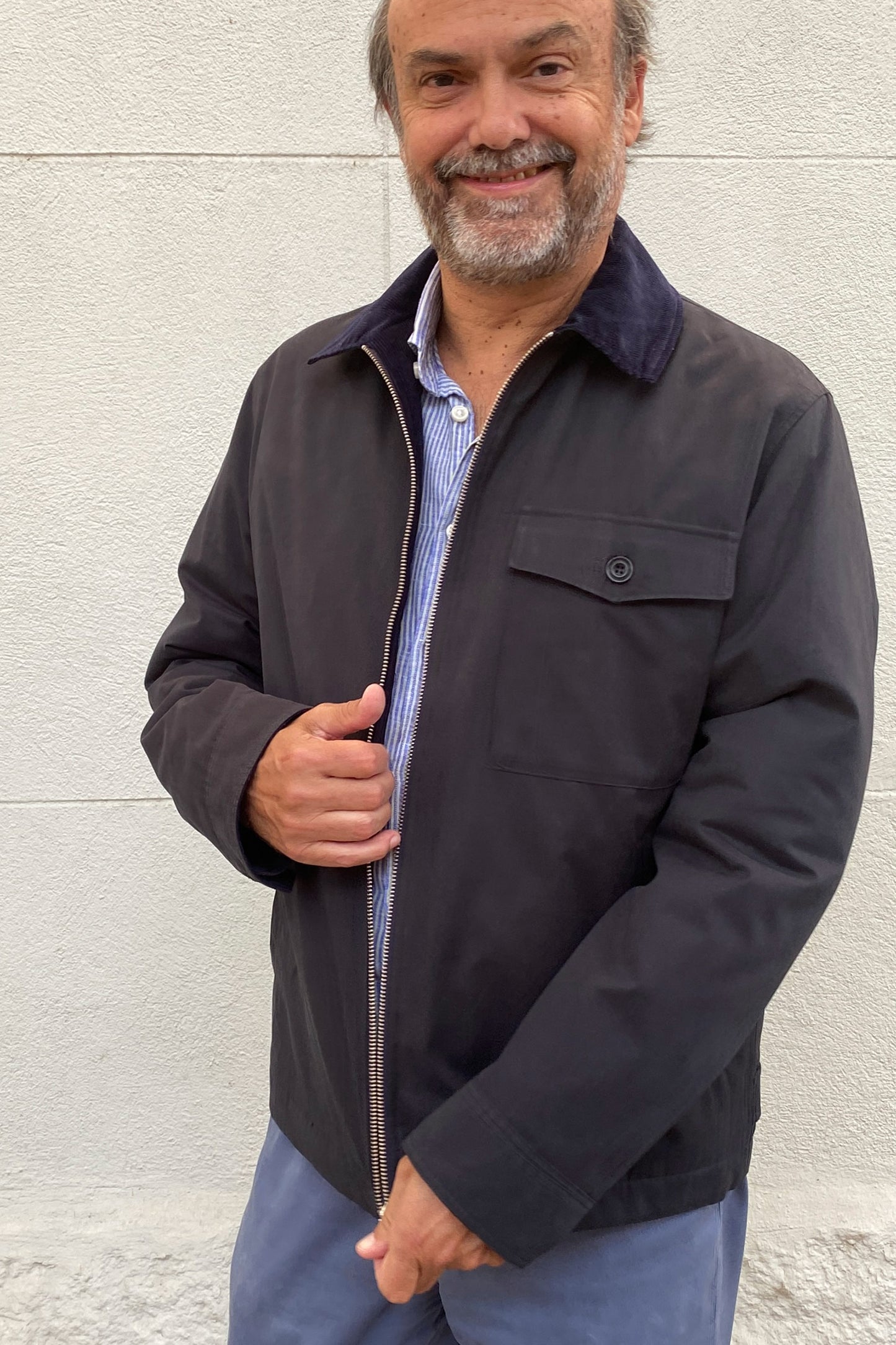 Hartford Chaqueta impermeable multibolsillos