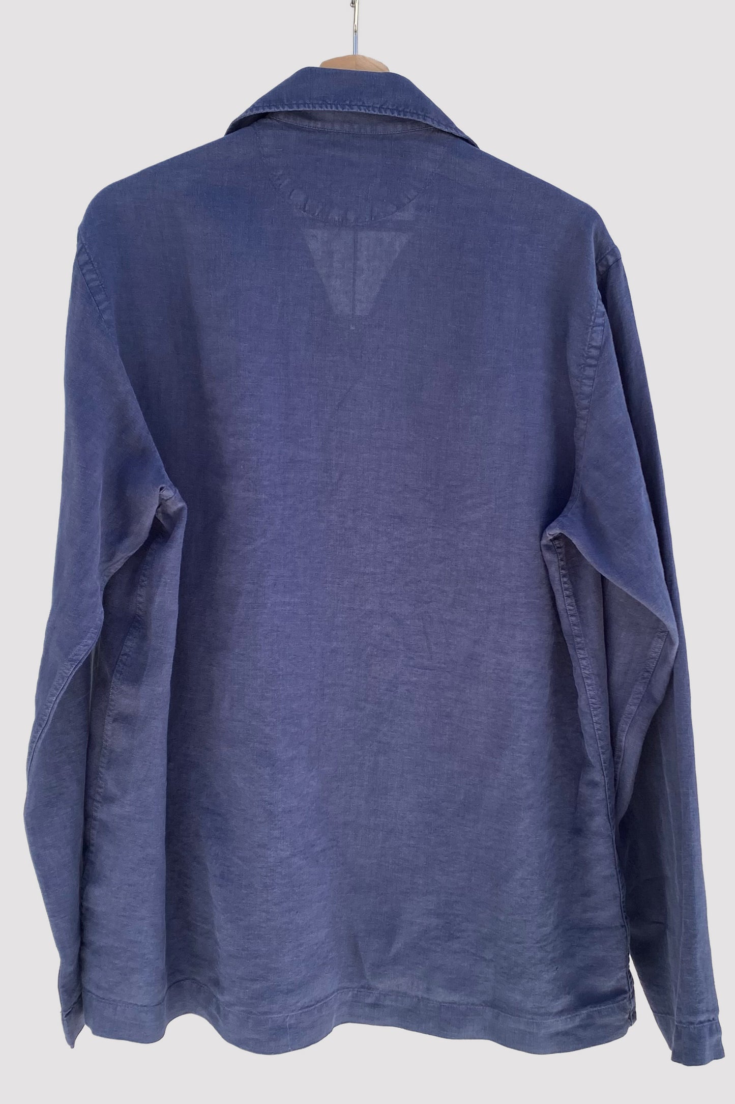 Hartford Chaqueta de lino Perry azul marino