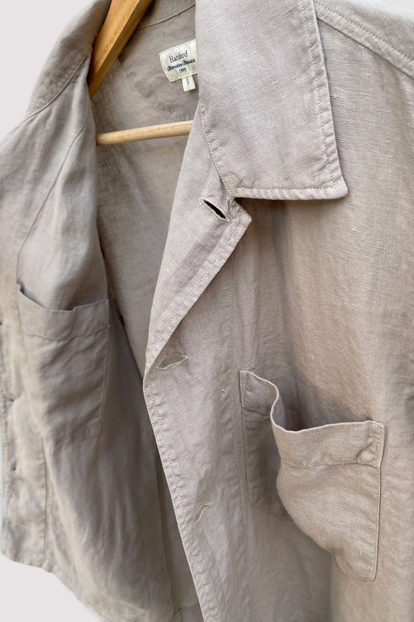 Hartford Chaqueta de lino Perry safari