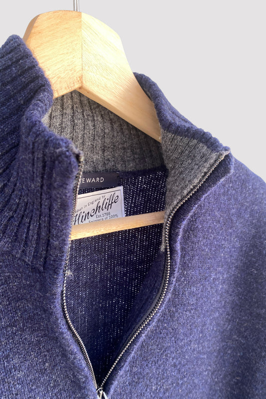 Homeward jersey cuello alto con cierre de media cremallera