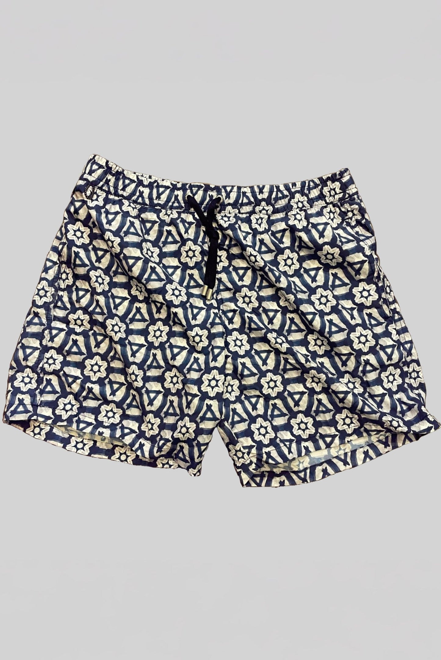 Homeward Traje de baño navy con dibujo étnico blanco