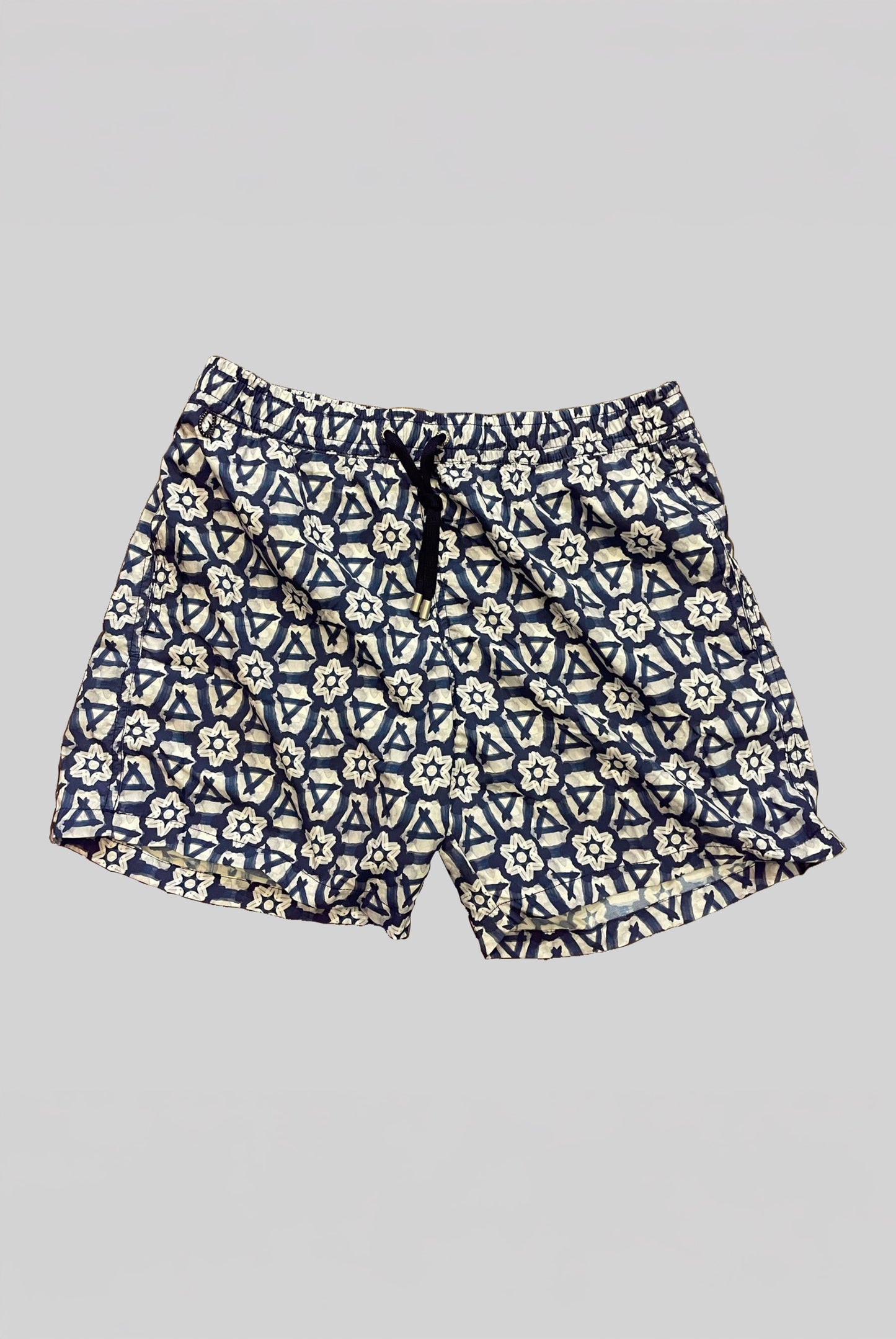 Homeward Traje de baño navy con dibujo étnico blanco