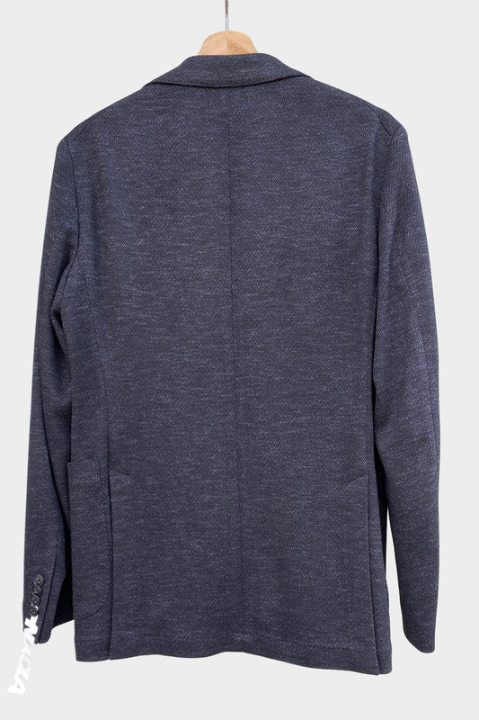 Manuel Ritz Blazer de espiga oscuro