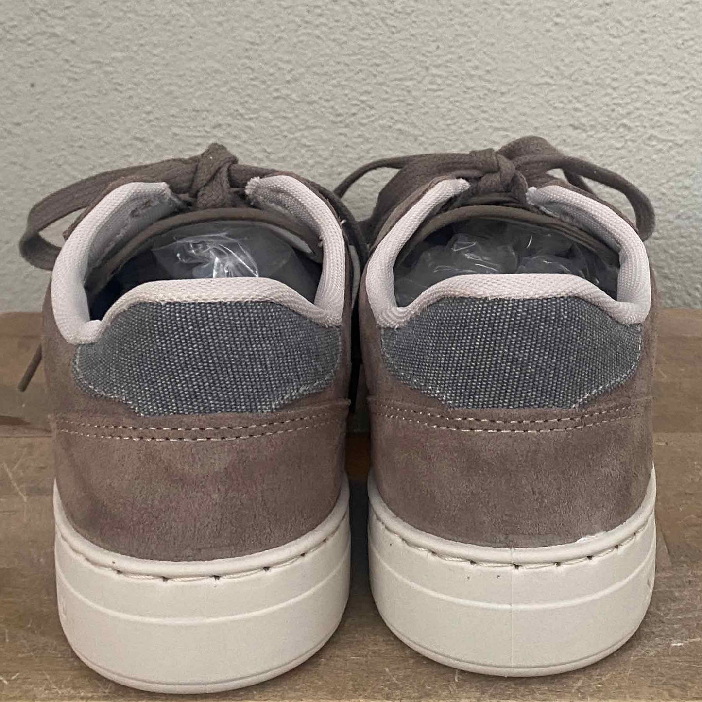 Zapatillas de ante gris