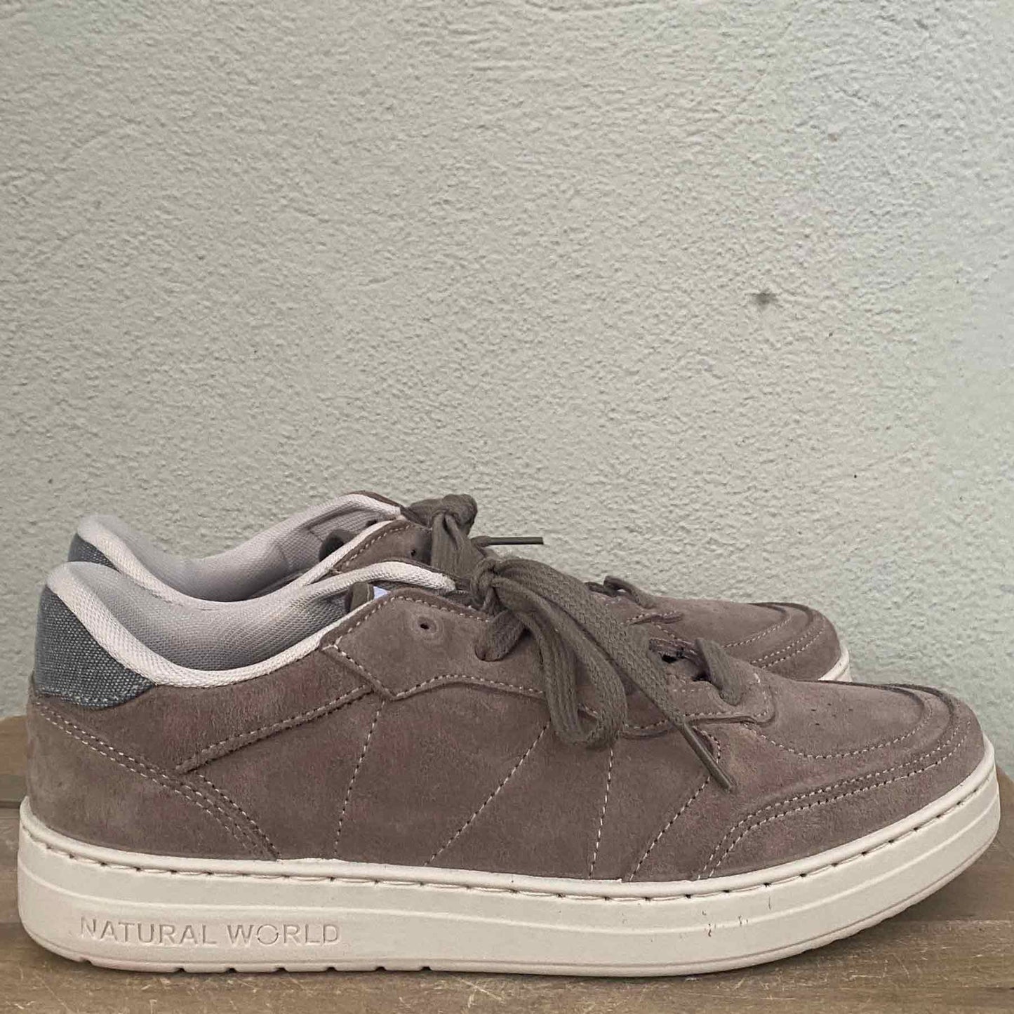 Zapatillas de ante gris