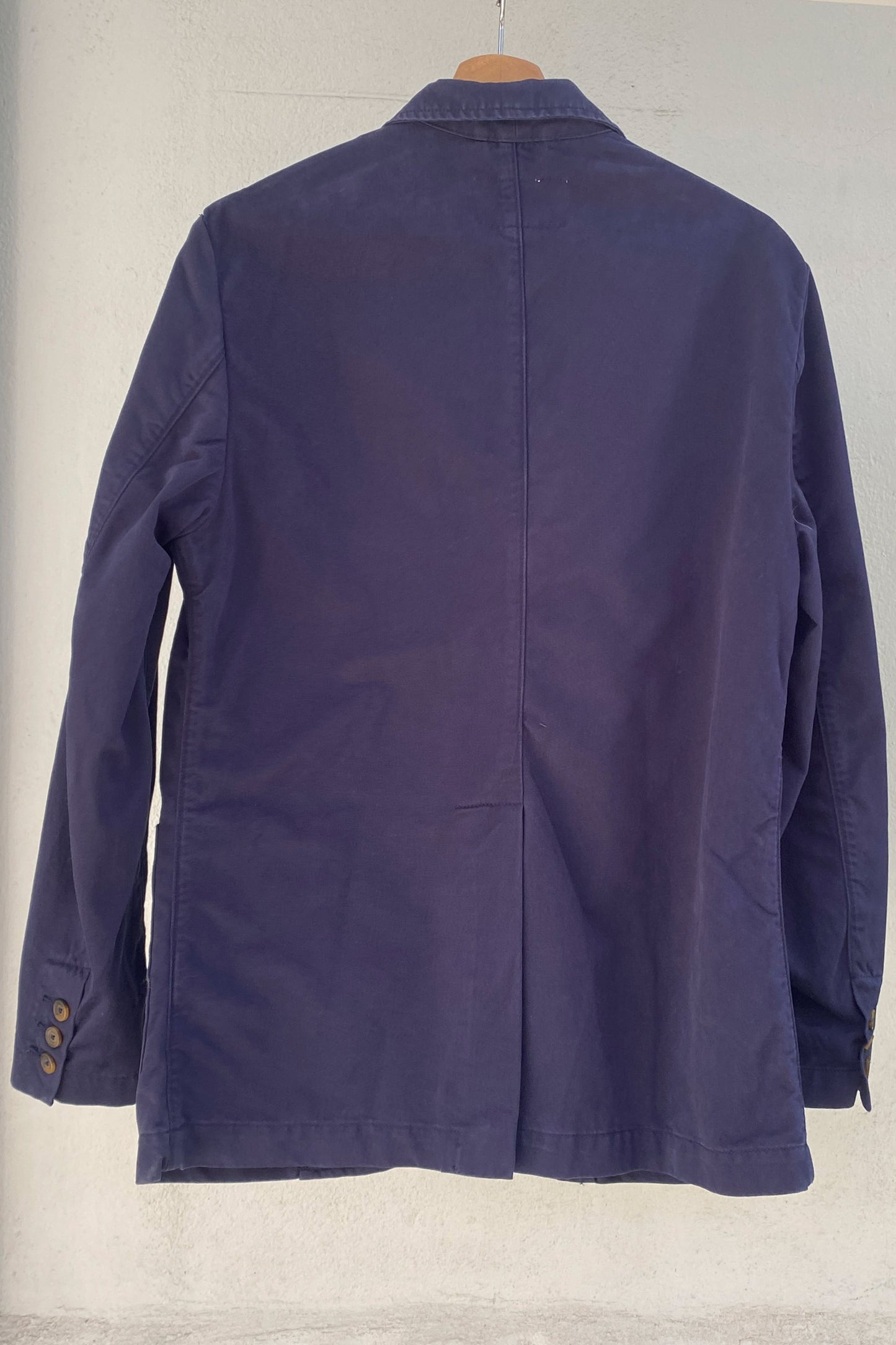 Sebago Chaqueta blazer azul marino de algodón