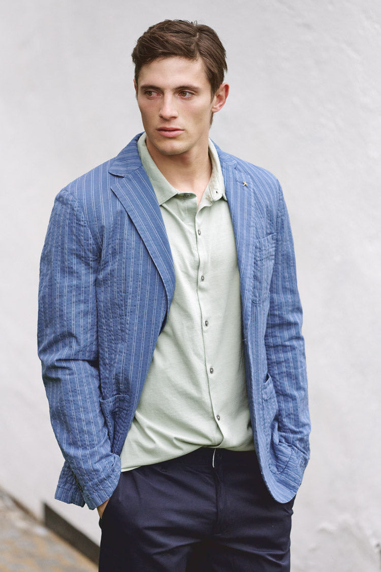 Homeward camisa polo verde claro