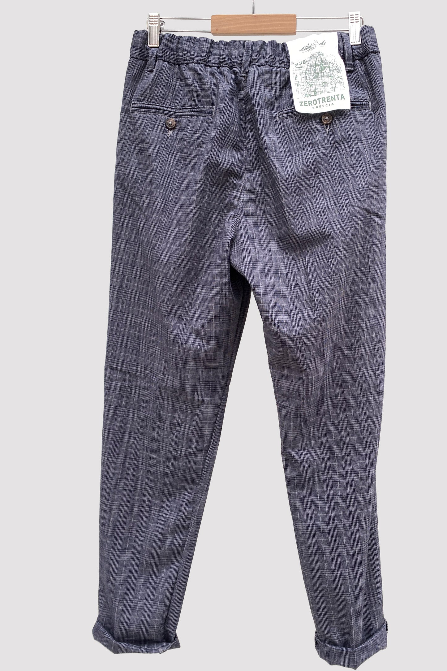 Alley Docks Pantalón cuadro de gales