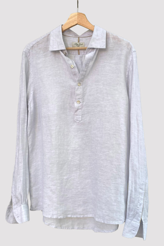 ALLEY DOCKS CAMISA POLERA BLANCO ROTO