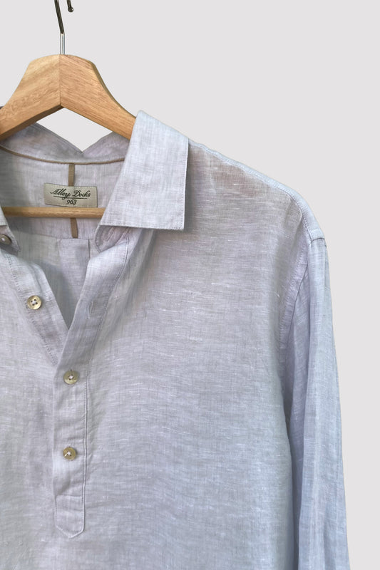 ALLEY DOCKS CAMISA POLERA BLANCO ROTO