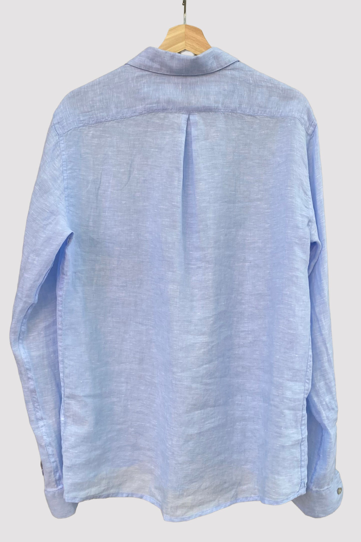 ALLEY DOCKS CAMISA POLERA CELESTE