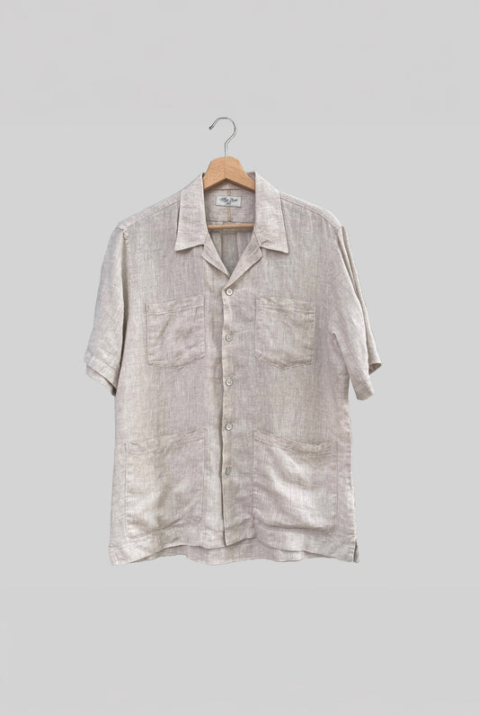 Alley Docksc Camisa de tipo guayabera manga corta