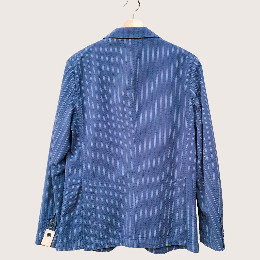 At.p.co Blazer de seersucker azul