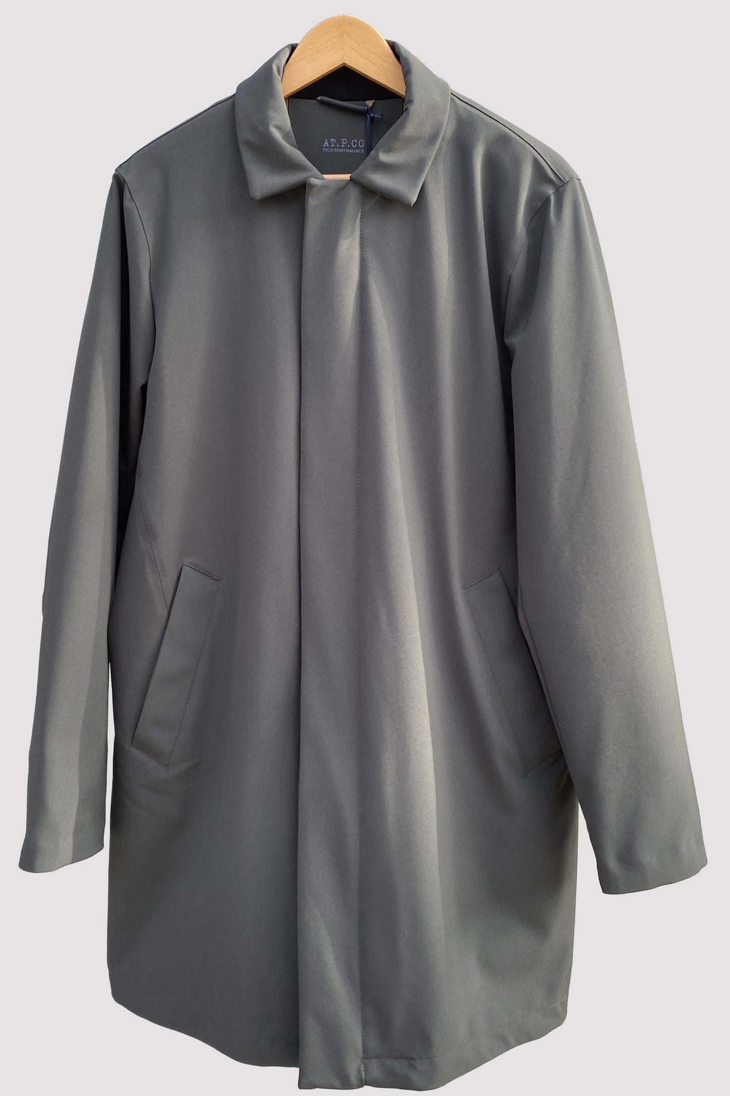 At.p.co Abrigo gabardina acolchado verde