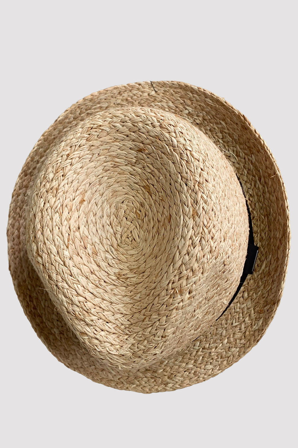 Barts Sombrero Grayden color natural y cinta negra
