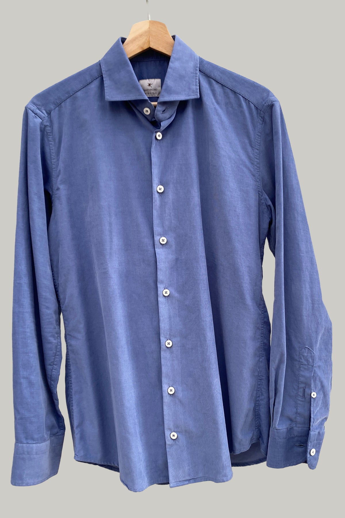 Bastoncino Camisa de micropana celeste