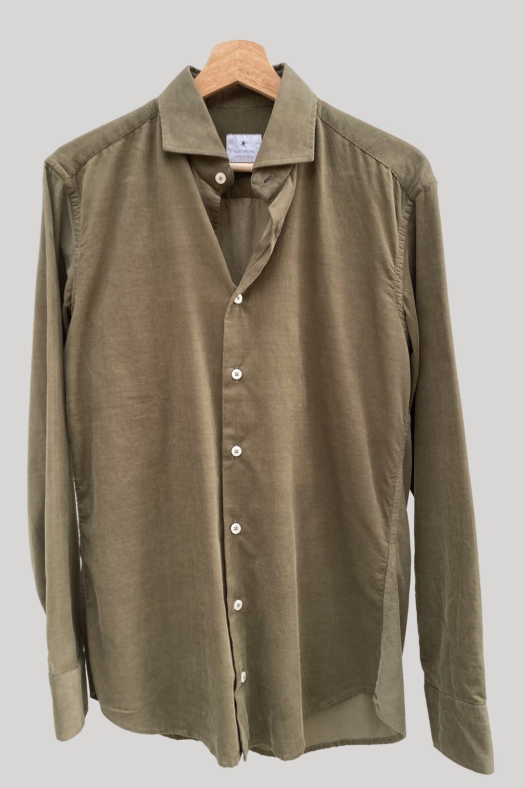 Bastoncino Camisa de micropana verde