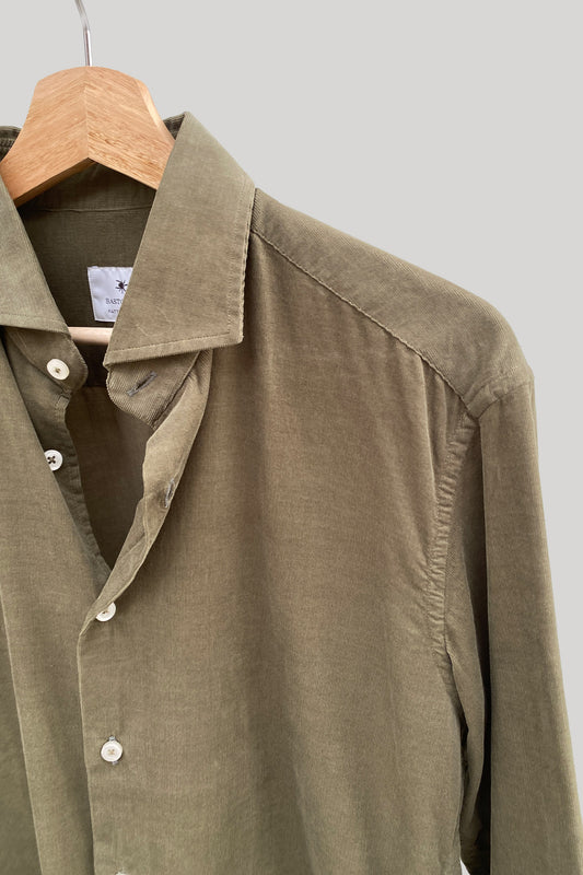 Bastoncino Camisa de micropana verde