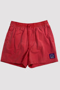 Deus Traje de baño sandbar garment dyed rojo melón