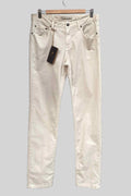 Four.ten Pantalón 5 bolsillos de popelín beige claro