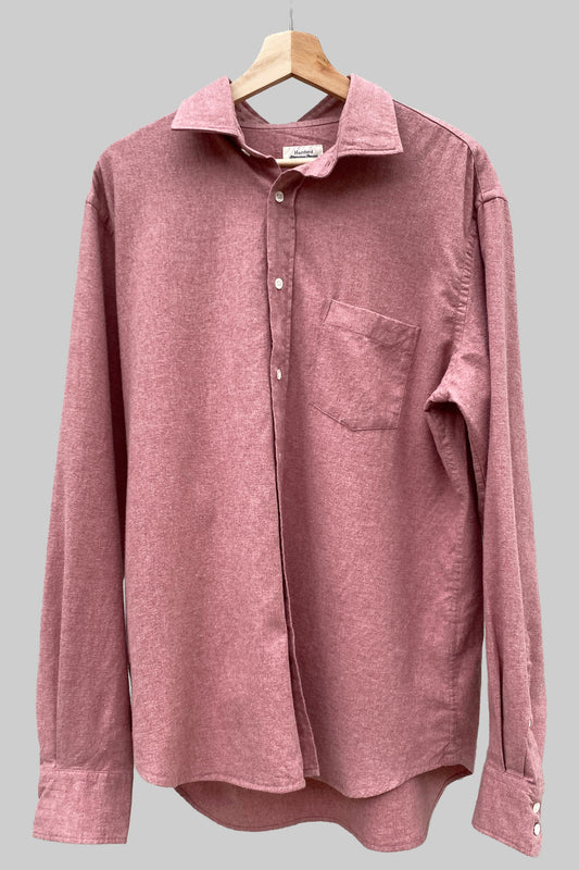 Hartford Camisa rosa de franela