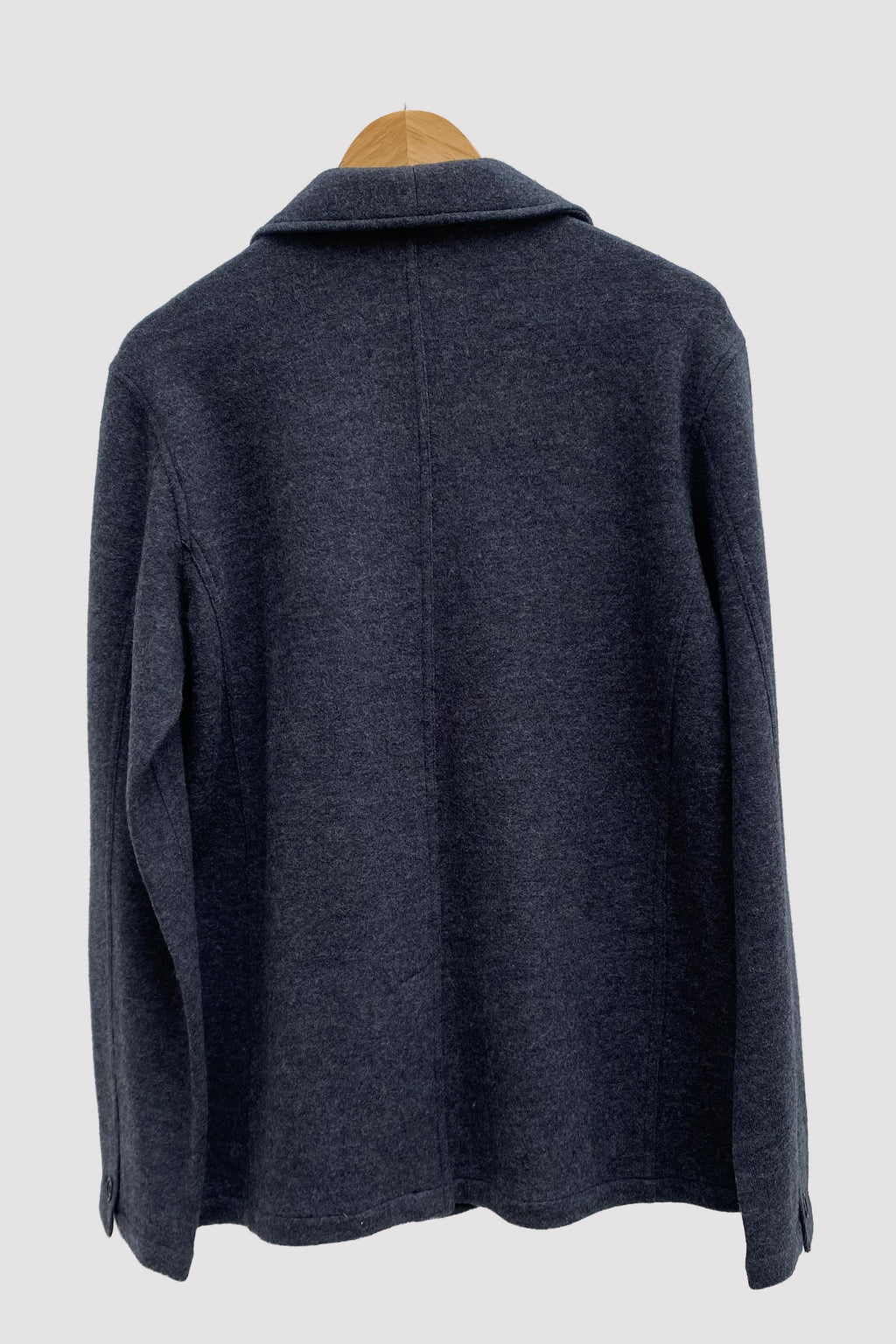 Hartford blazer de lana cocida gris oscuro