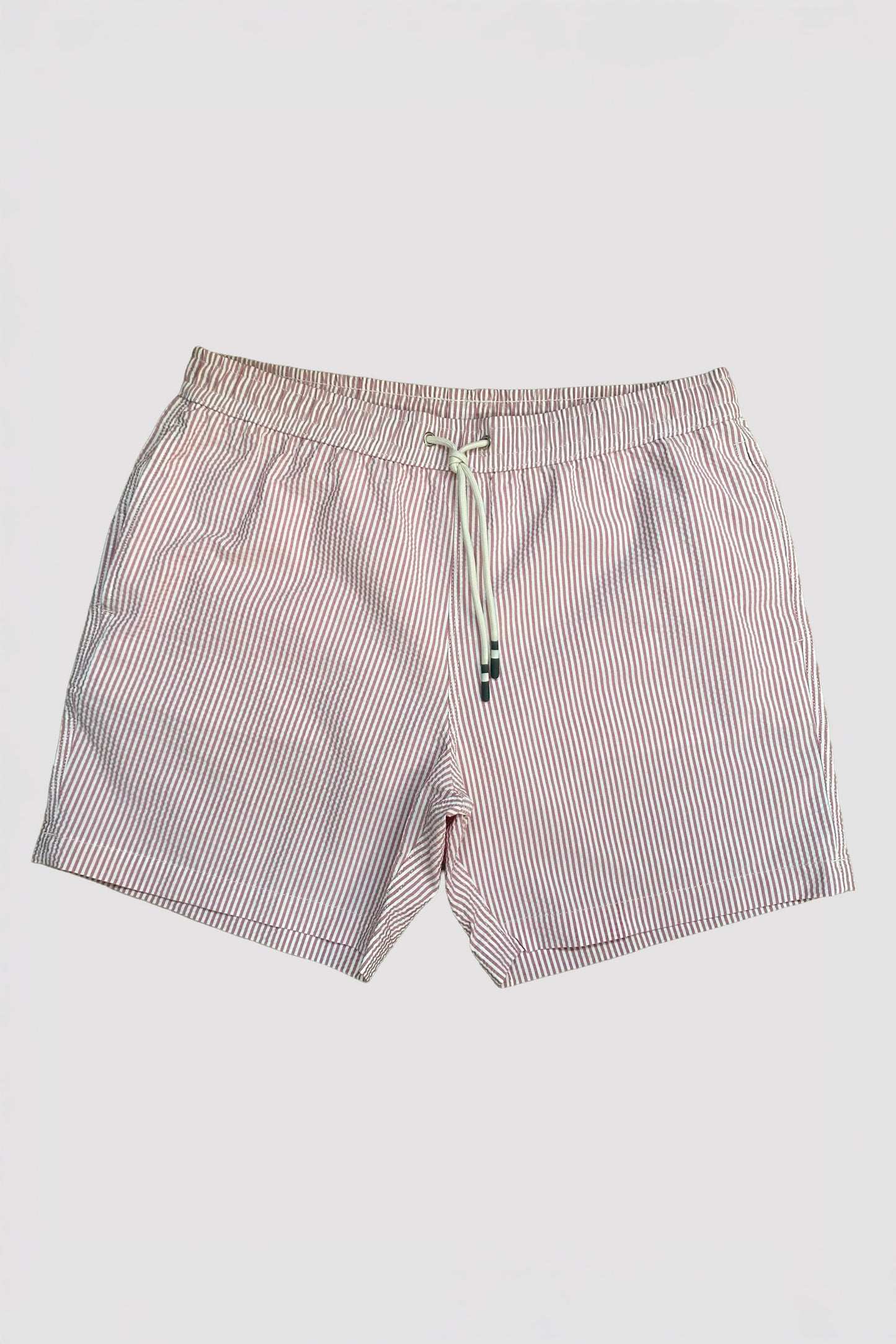 HARTFORD TRAJE DE BAÑO SEERSUCKER DE RAYAS ROJO Y BLANCO