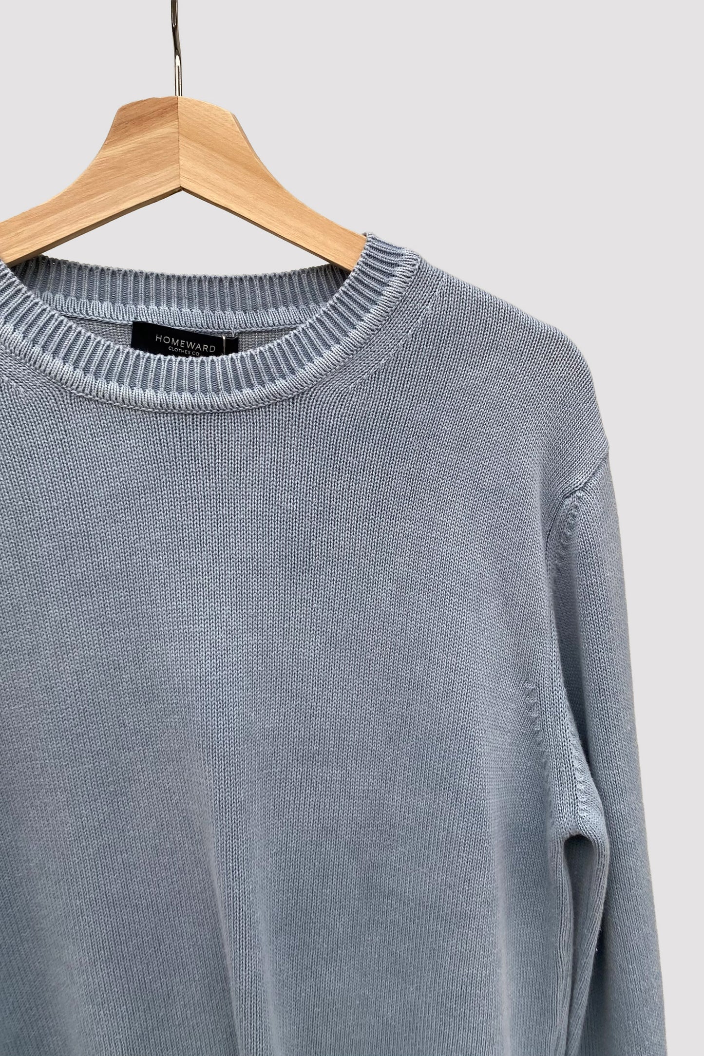 Homeward Jersey de punto liso celeste