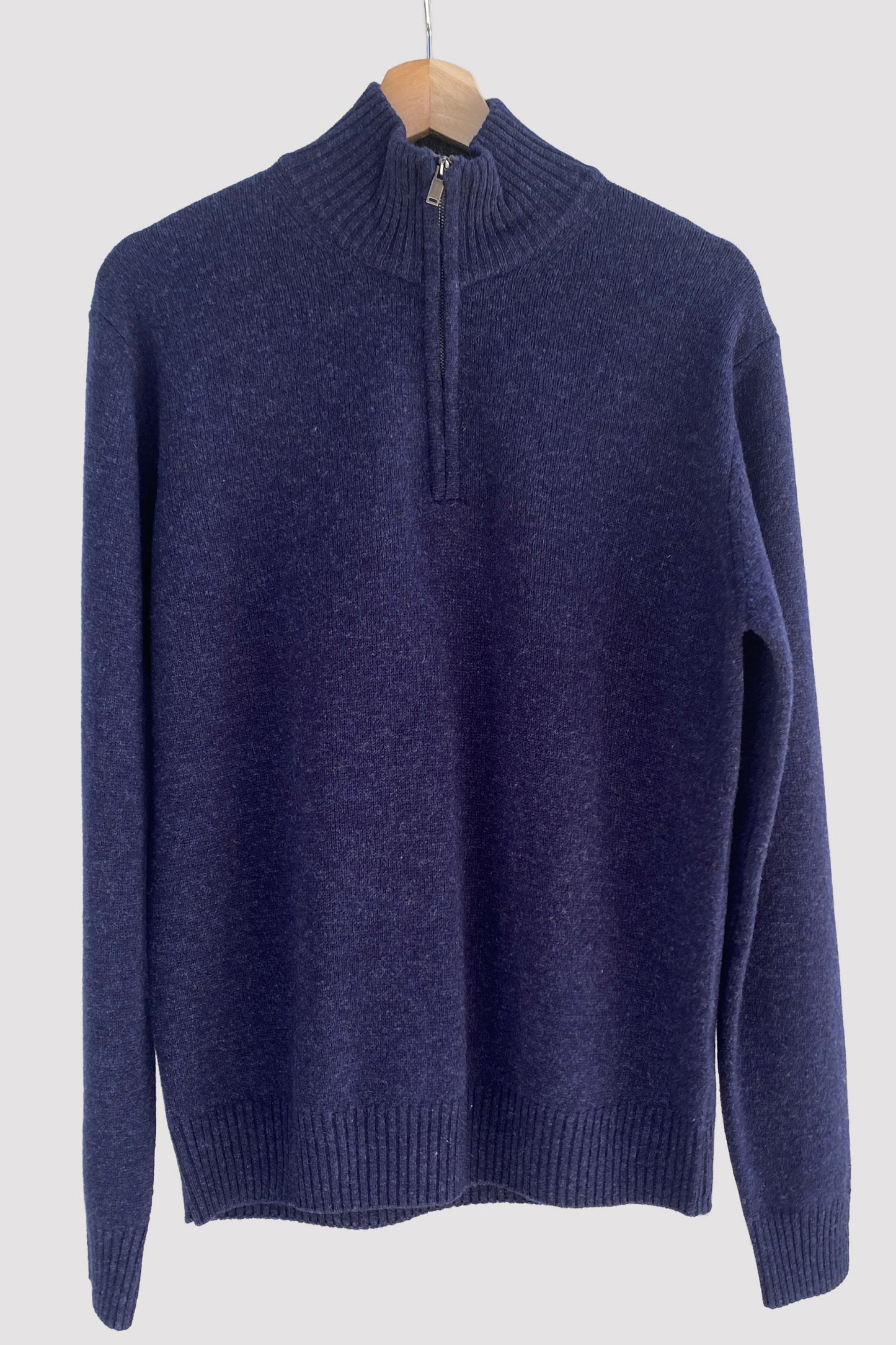 Homeward jersey cuello alto con cierre de media cremallera