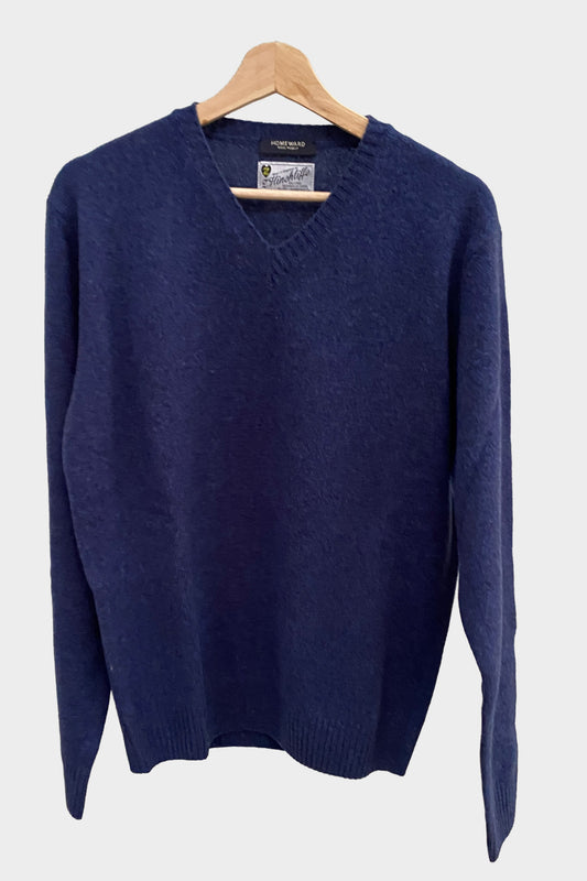 Homeward jersey cuello pico azul rhapsody