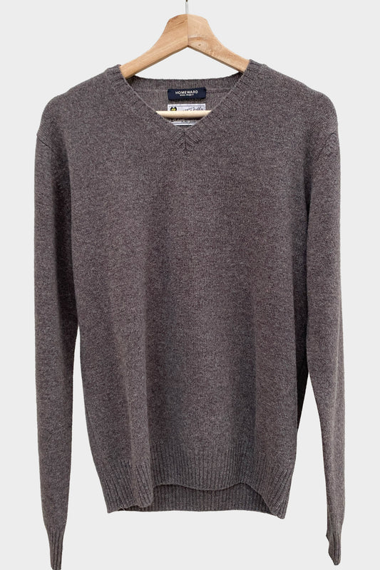 Homeward jersey cuello pico topo