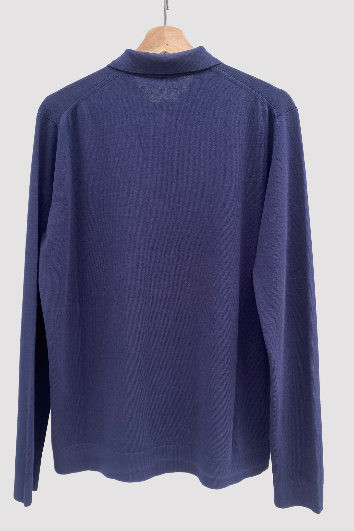 Homeward cardigan con cuello Polo navy