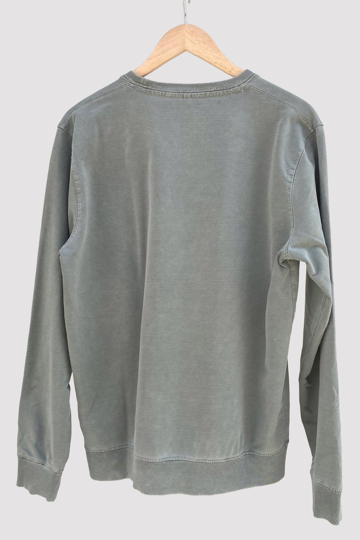 Homeward Sudadera cuello redondo verde grisáceo