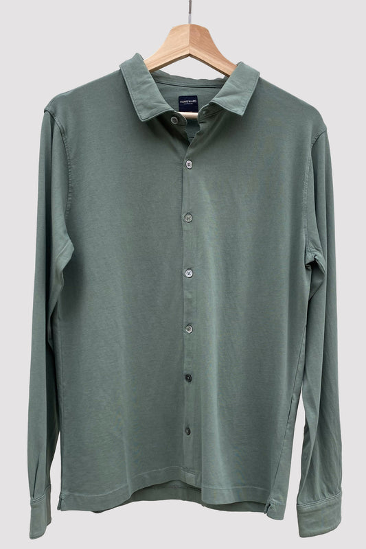 Homeward camisa polo verde laurel