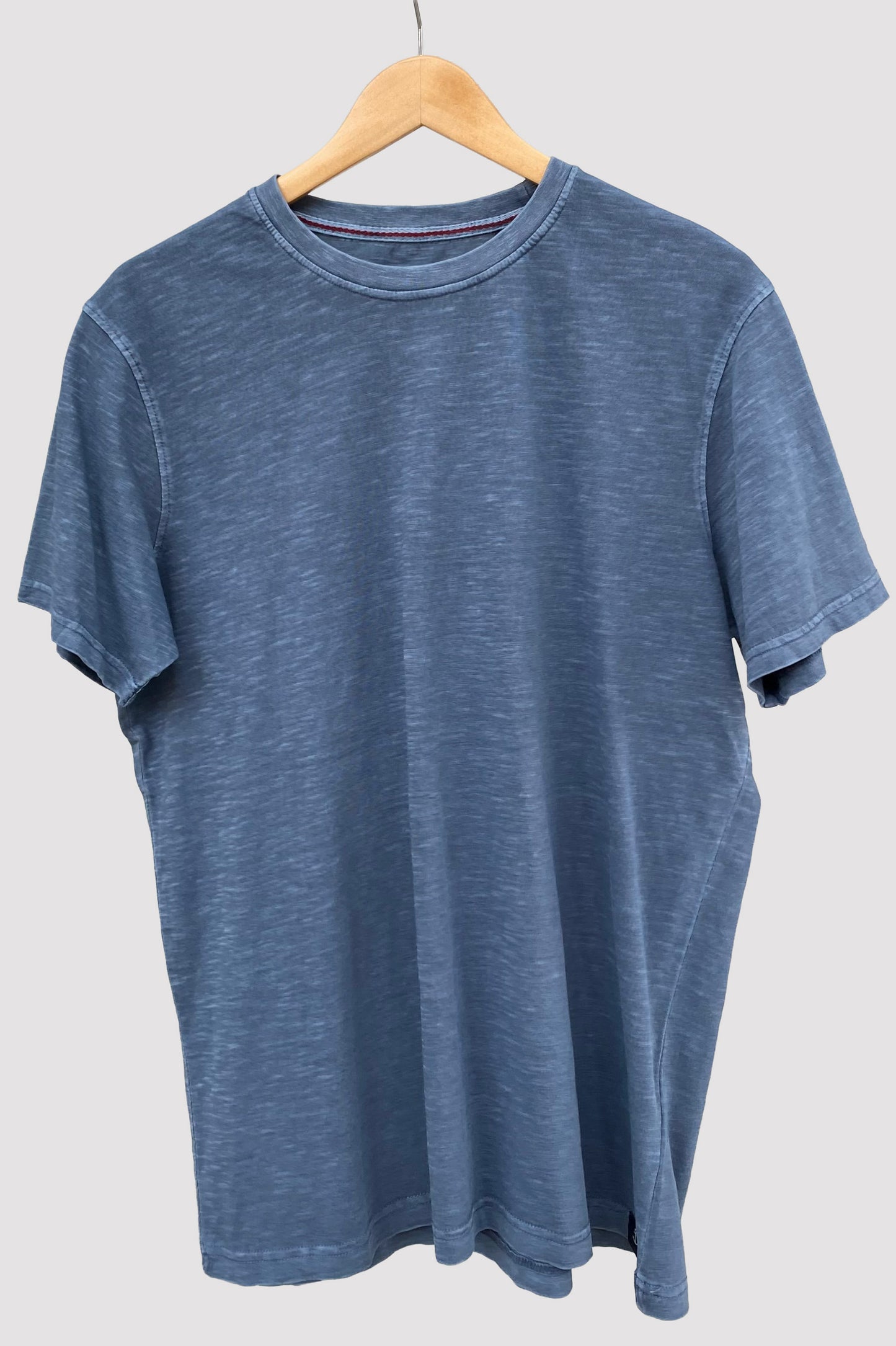 Impure Camiseta básica azul denim