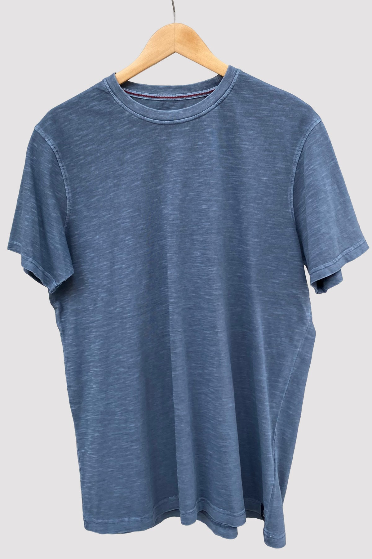Impure Camiseta básica azul denim