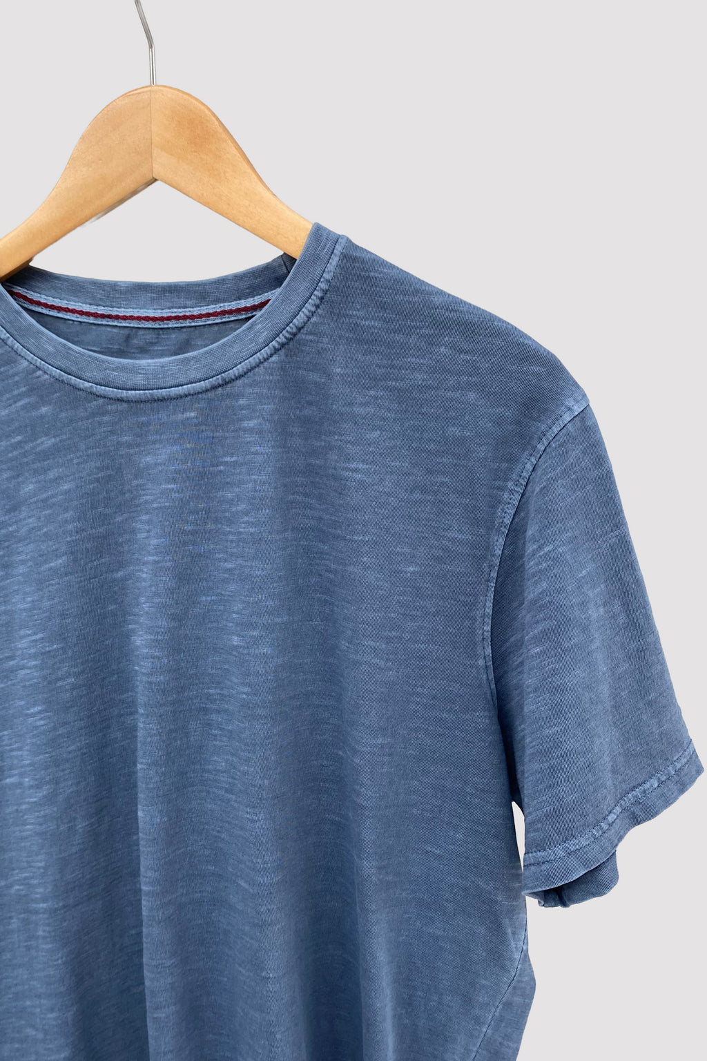 Impure Camiseta básica azul denim