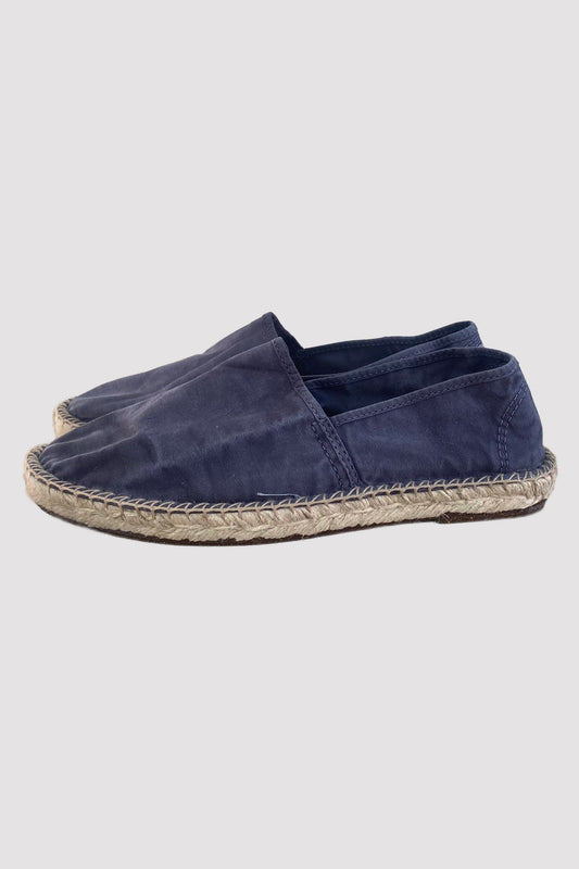 Natural World Alpargata de yute color navy