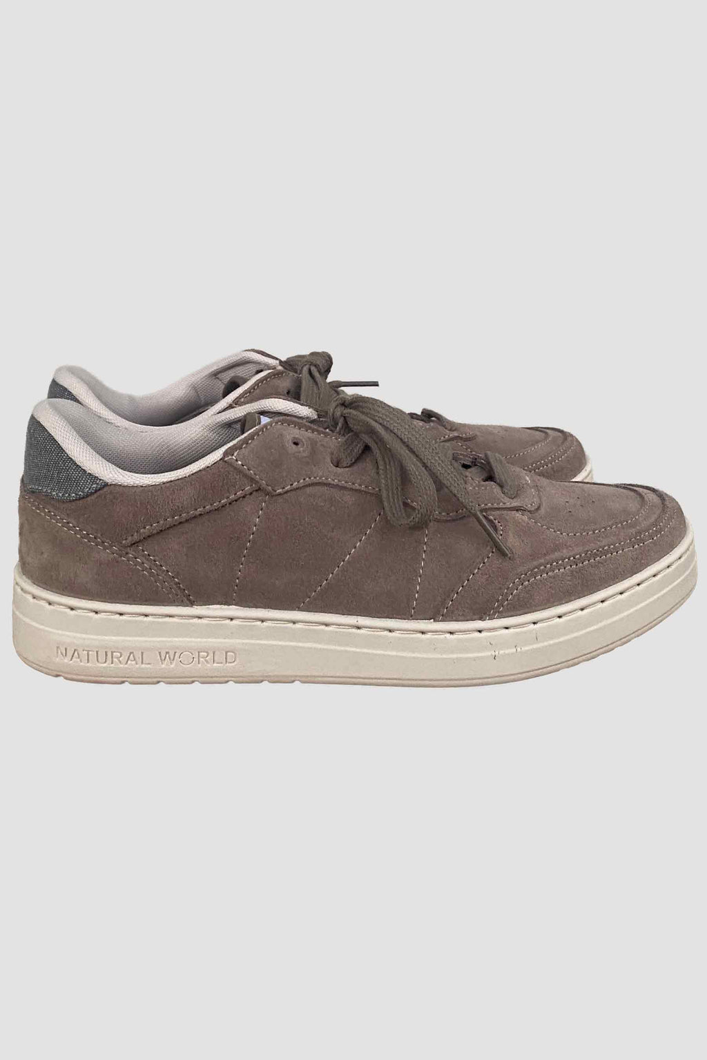 Zapatillas de ante gris