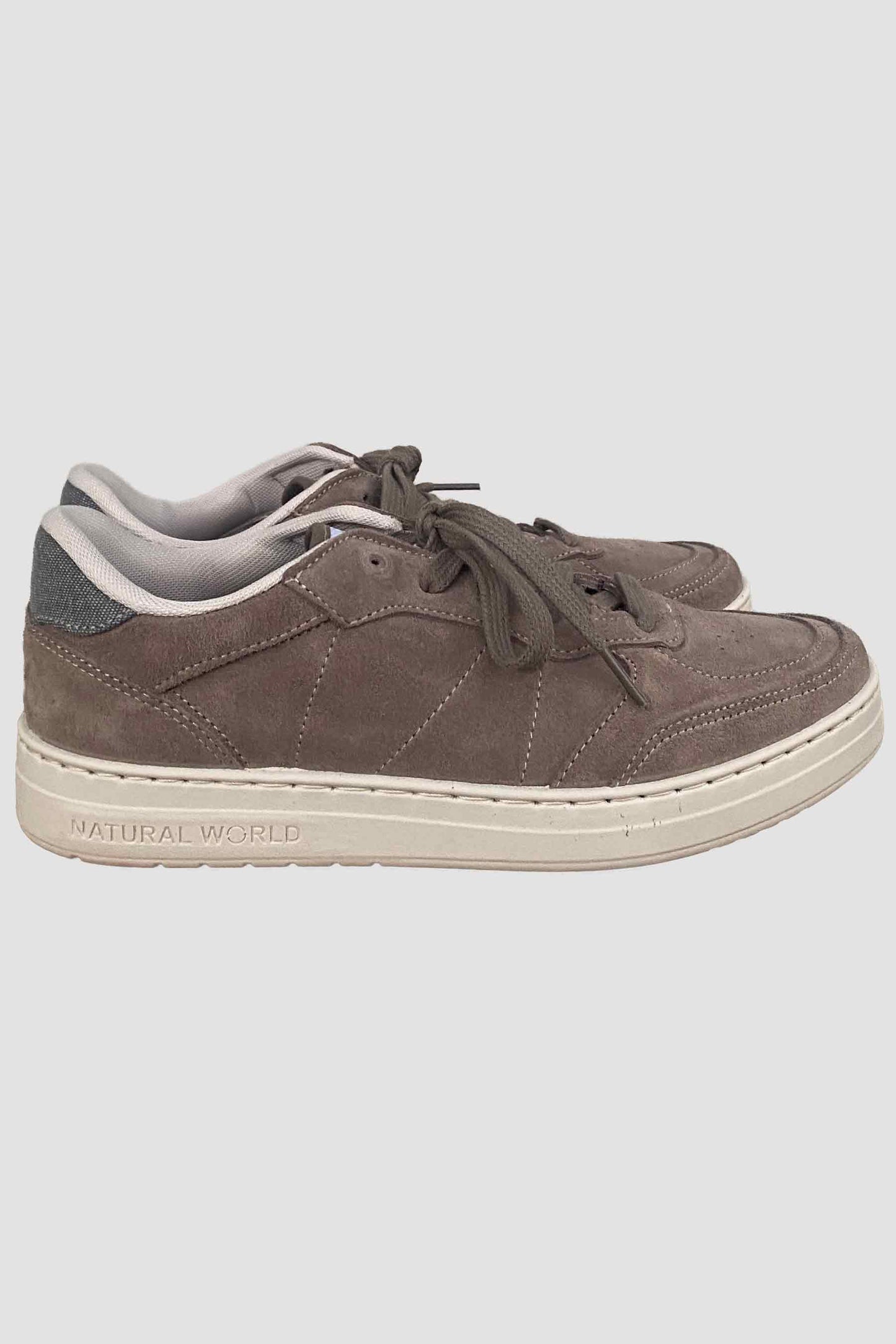 Zapatillas de ante gris