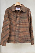 Sebago Chaqueta de cuadros de lana unisex