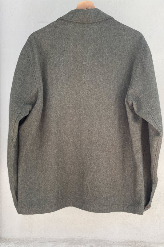 Hartford cazadora de franela verde kakhi