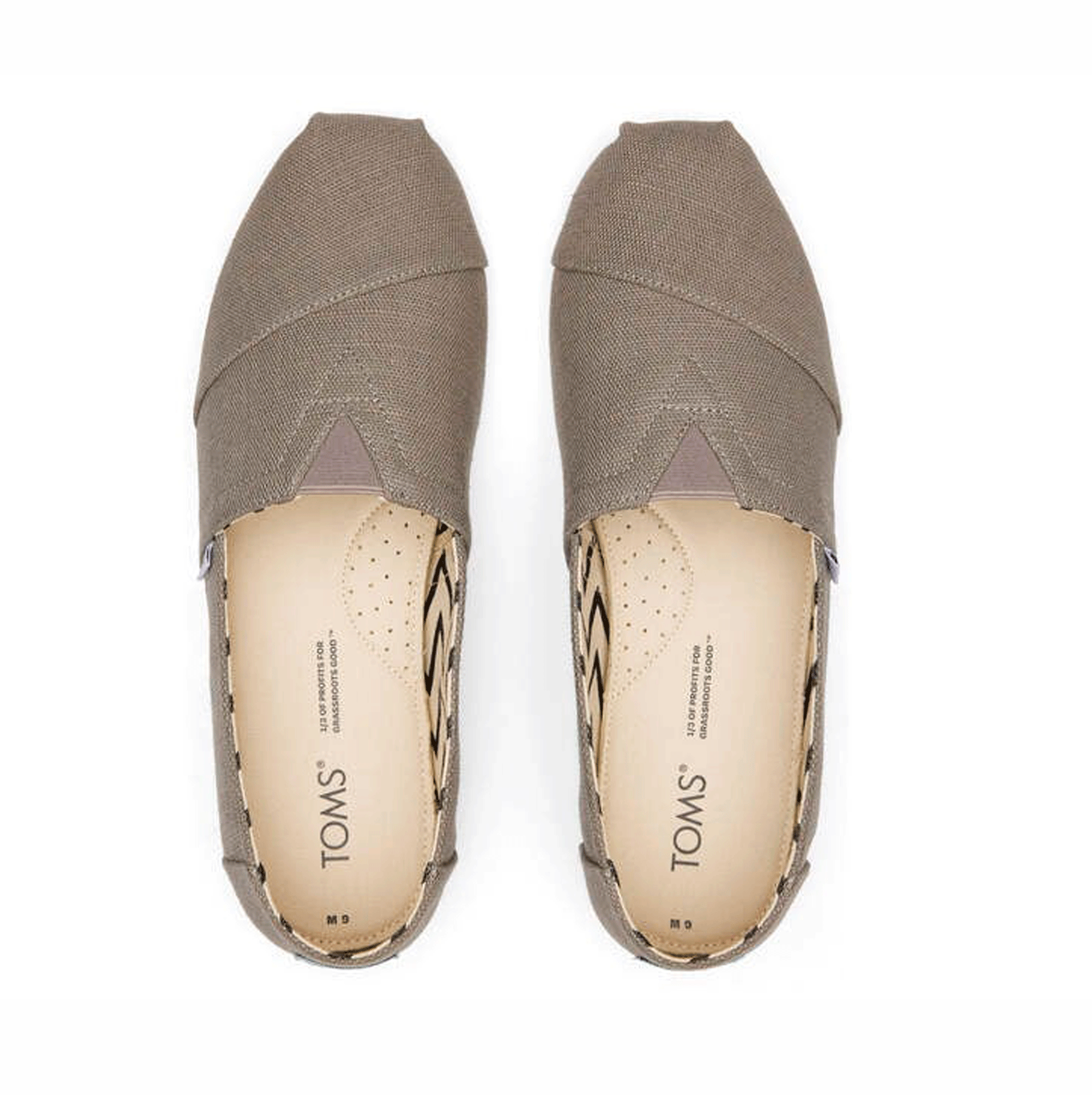 Toms Zapatillas Heritage canvas color cemento
