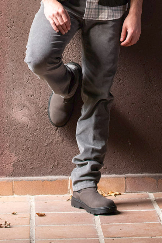 Botas estilo Chealsy marrón