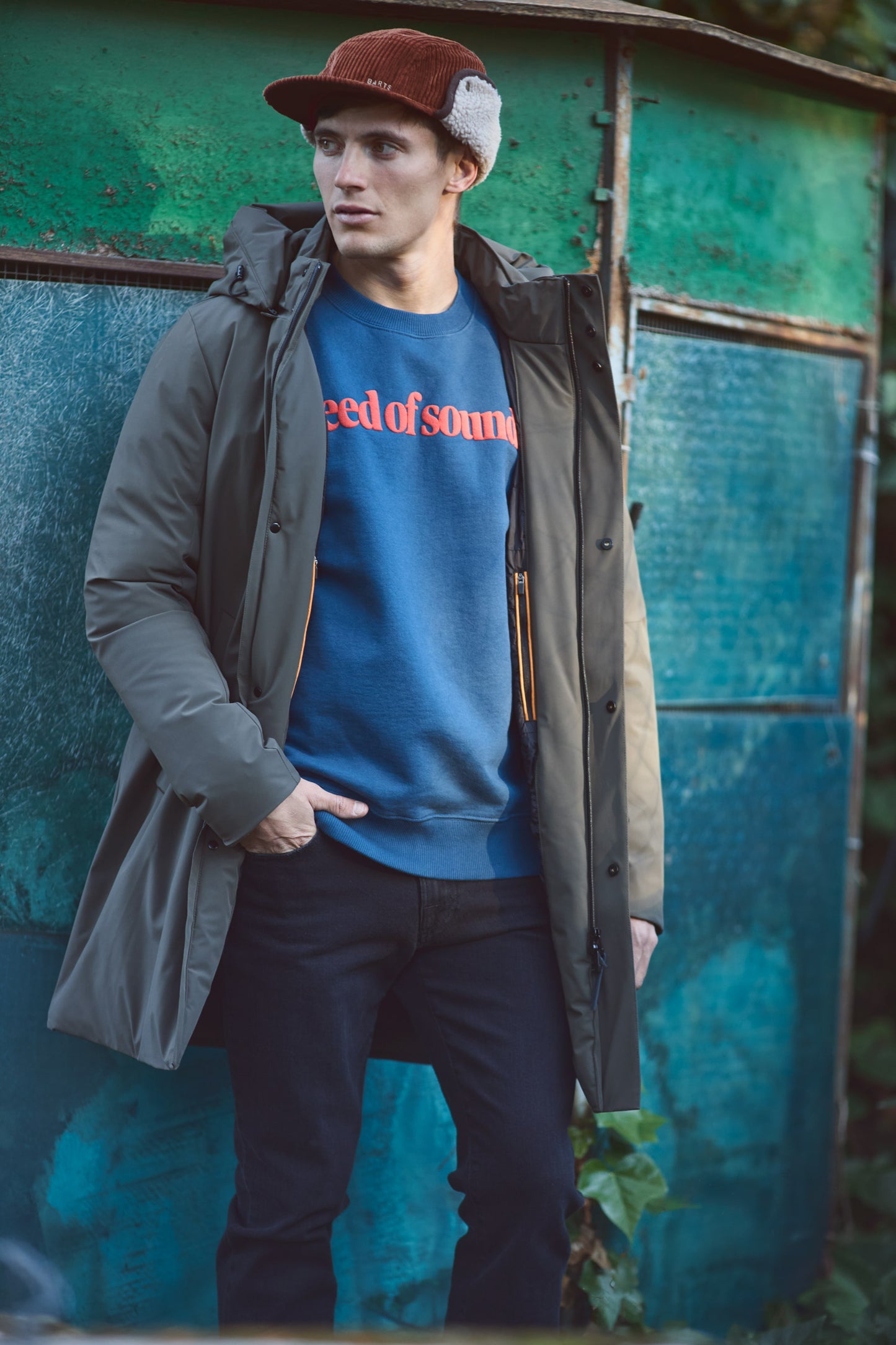 Homeward Parka con capucha desmontable